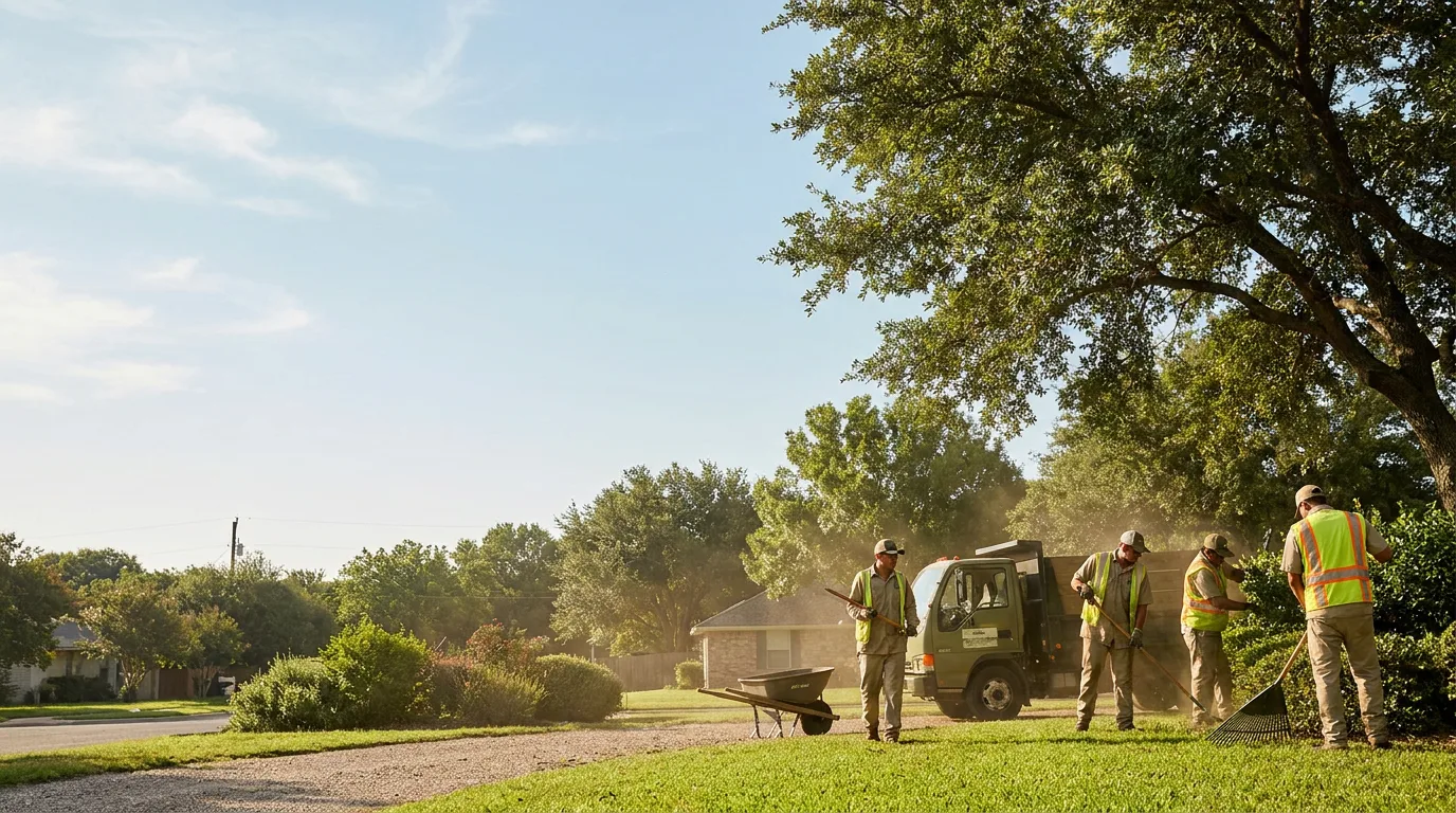 Landscaping in Westhoff, TX near me